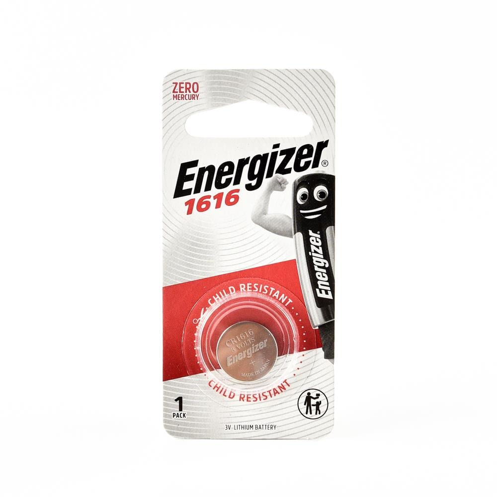 ENERGIZER LITHIUM COIN 1616 1PCS BATTERY ECR1616BS1G