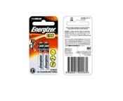 ENERGIZER MINI ALKALINE BATTERY E96 2 PCS E96BP2G