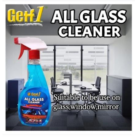 GETF1 ALL GLASS CLEANER 500ML (SAFETY KITS)