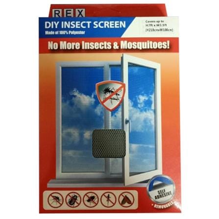REX POLYESTER DO-IT-YOURSELF INSECT SCREEN 7X3.5FT RX5
