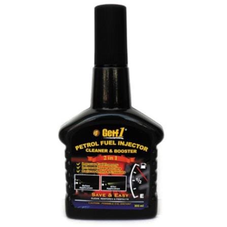 GETF1 2 IN 1PETROL FUEL INJECTOR 300ML (CAR ENGINE)
