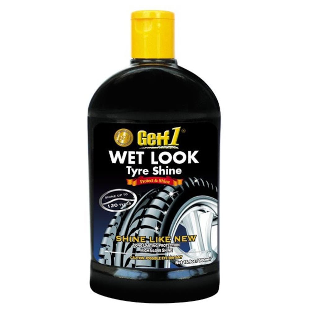 GETF1 WET LOOK TYRE SHINE 500ML (AUTO PAINT CARE)