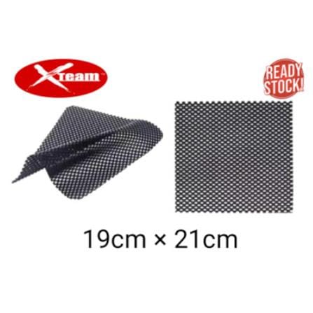 XTEAM ANTI SLIP MAT (2 PCS) BLACK