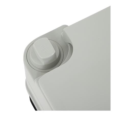 MOYA PORTABLE TOILET OC13 WHITE AND BLACK H43XW36XD44 CM