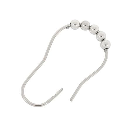 SHOWER CURTAIN HOOK MOYA SH0013E CHROMIUM