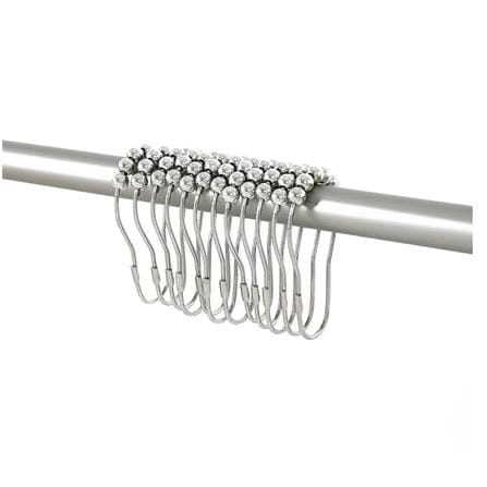 SHOWER CURTAIN HOOK MOYA SH0013E CHROMIUM