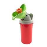 MOYA PORTABLE URINAL GIRL X107-GREY AND RED