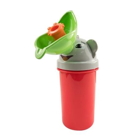 MOYA PORTABLE URINAL GIRL X107-GREY AND RED