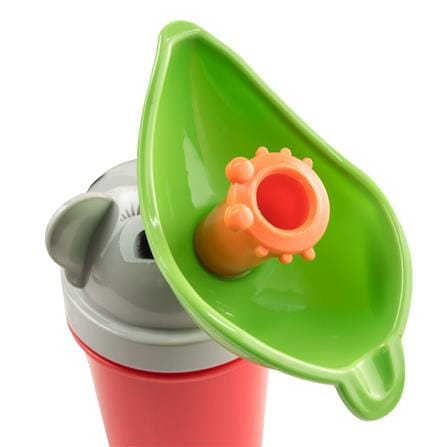 MOYA PORTABLE URINAL GIRL X107-GREY AND RED