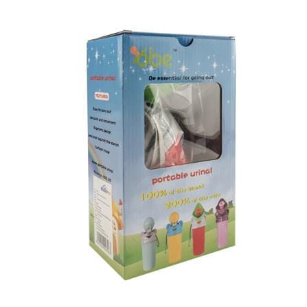MOYA PORTABLE URINAL GIRL X107-GREY AND RED