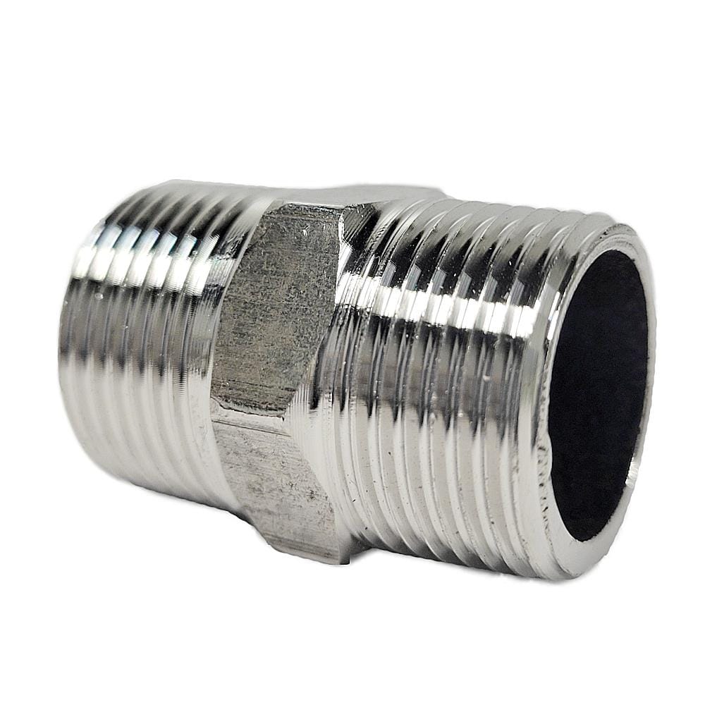 AMAN STAINLESS STEEL NIPPLE VIP-SNP-3/4"
