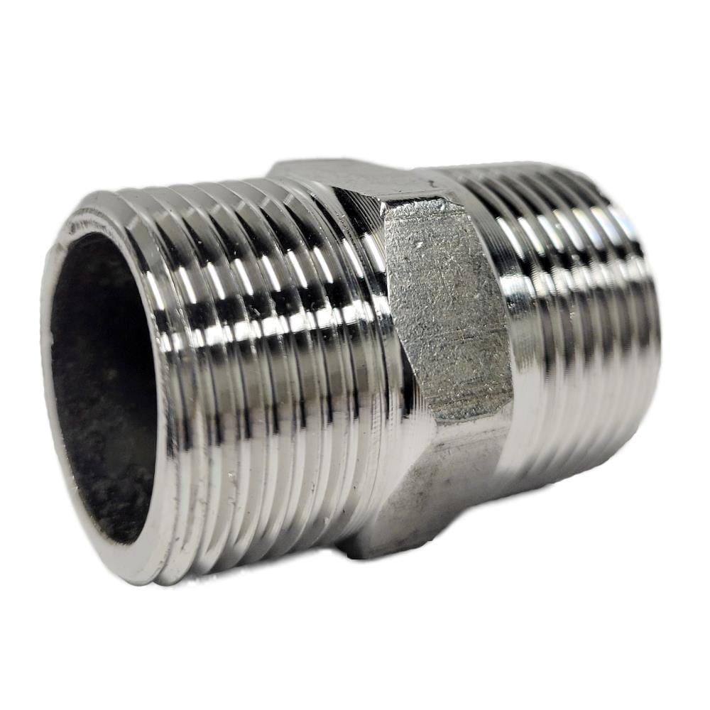 AMAN STAINLESS STEEL NIPPLE VIP-SNP-3/4"
