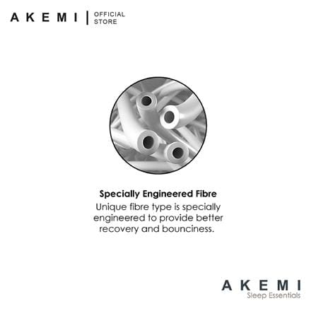 AKEMI PILLOW SLEEP ESSENTIAL DENSEFIL 48CM X 74CM WHITE