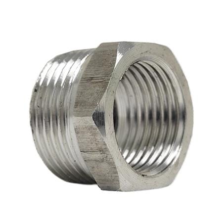 AMAN STAINLESS STEEL HEX BUSHING VIP-SBR-3/4" x 1/2"