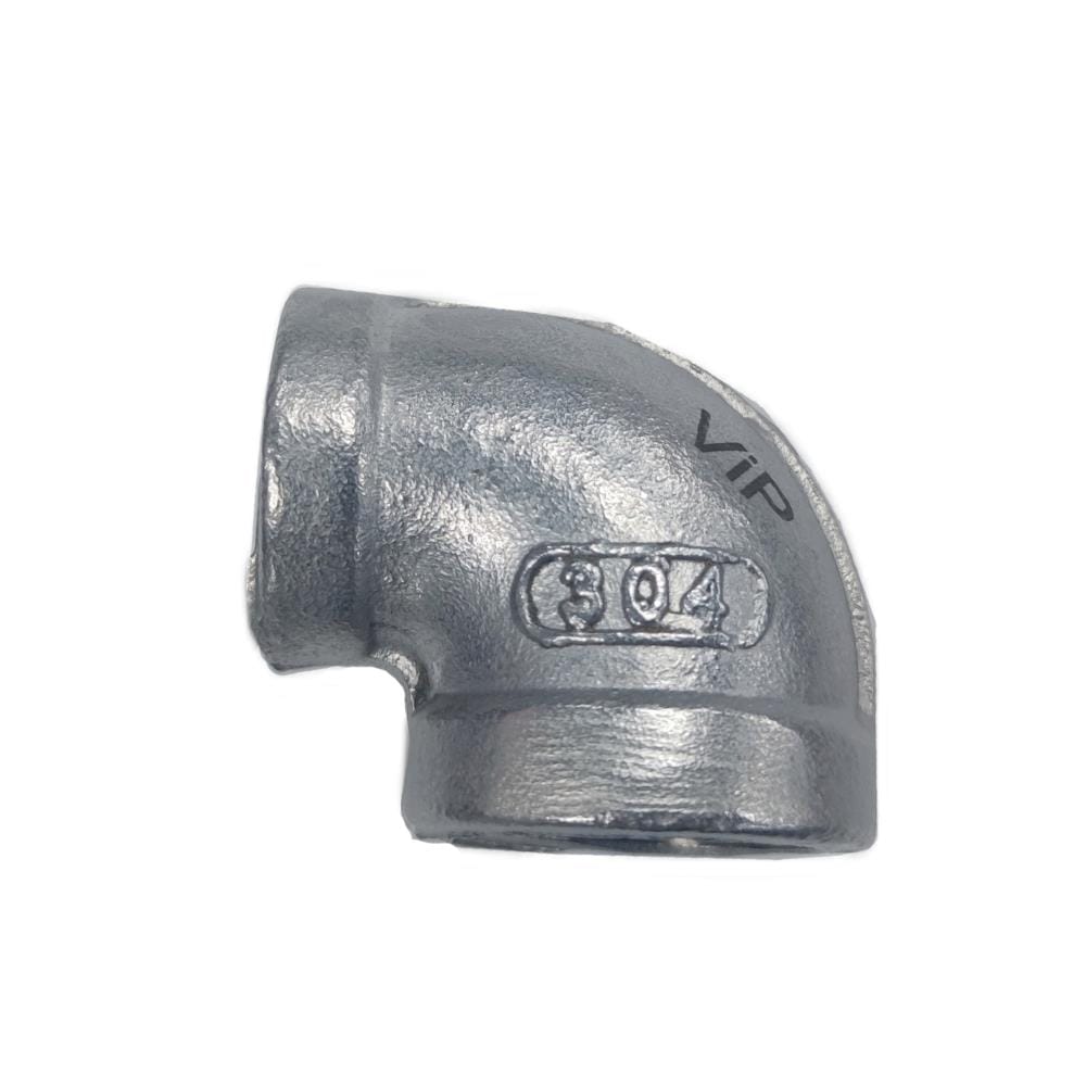 AMAN STAINLESS STEEL REDUCING ELBOW VIP-SER-1/2x3/4"