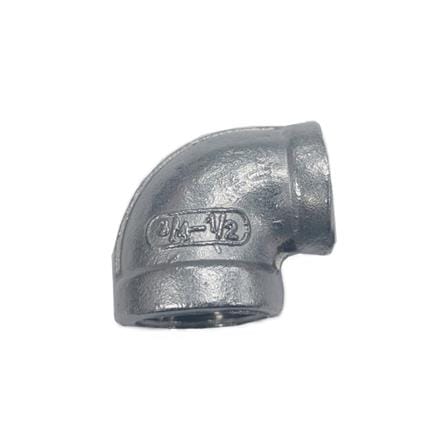 AMAN STAINLESS STEEL REDUCING ELBOW VIP-SER-1/2x3/4"
