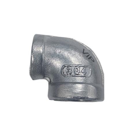 AMAN STAINLESS STEEL REDUCING ELBOW VIP-SER-1/2x3/4"