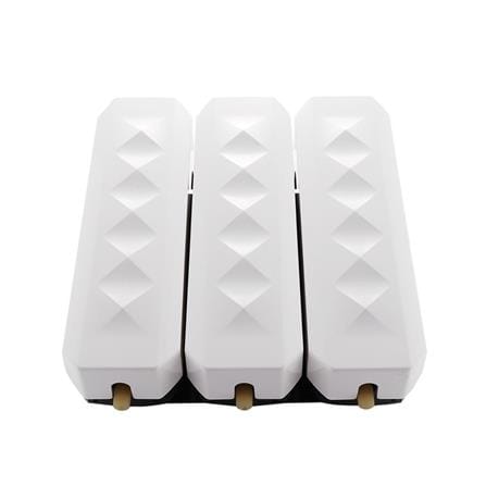 3-CHAMBER WALL SOAP DISPENSER MOYA HSD-7016-3 WHITE