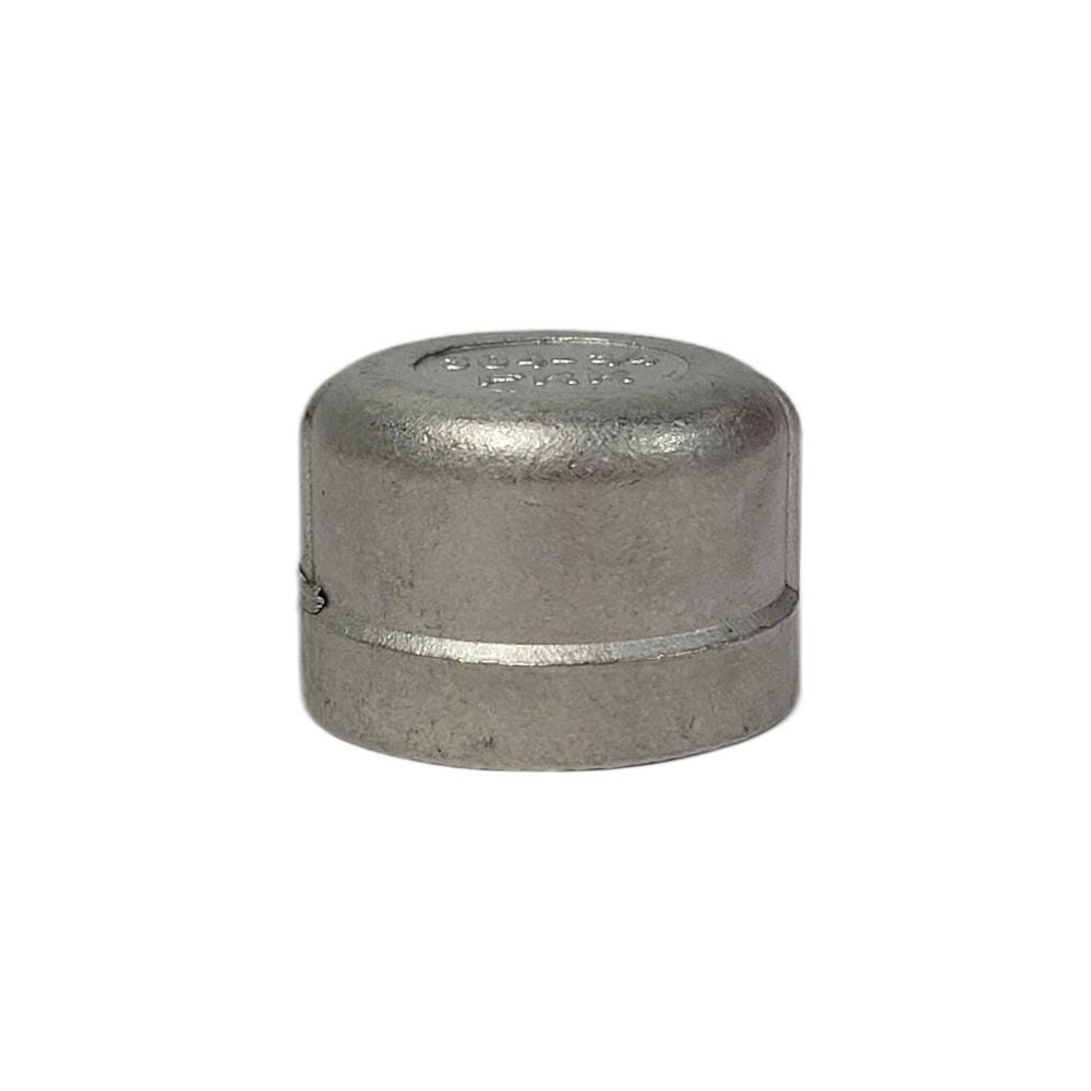 AMAN STAINLESS STEEL ROUND CAP 3/4" VIP - SEC - 3/4"