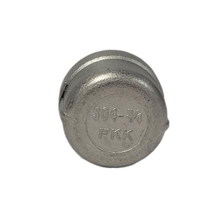 AMAN STAINLESS STEEL ROUND CAP 3/4" VIP - SEC - 3/4"