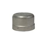AMAN STAINLESS STEEL ROUND CAP 1" VIP - SEC - 1"