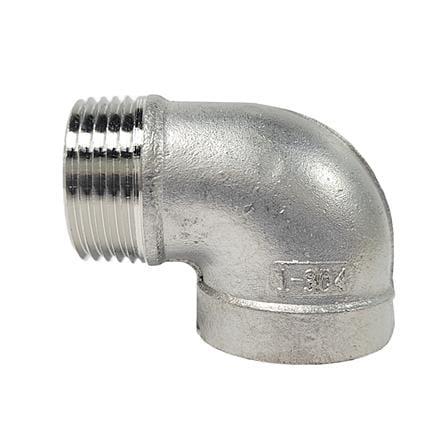 AMAN STAINLESS STEEL STREET ELBOW 1" VIP-SES-1"