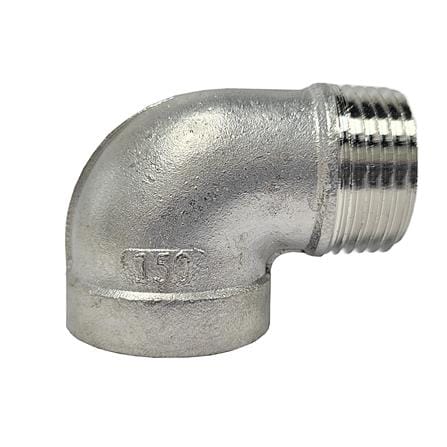 AMAN STAINLESS STEEL STREET ELBOW 1" VIP-SES-1"