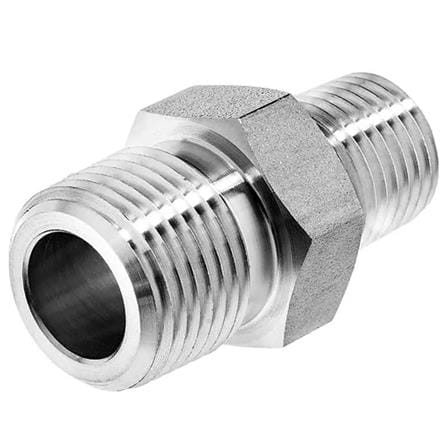 AMAN STAINLESS STEEL RED NIPPLE VIP-SNR-3/4 x 1/2"