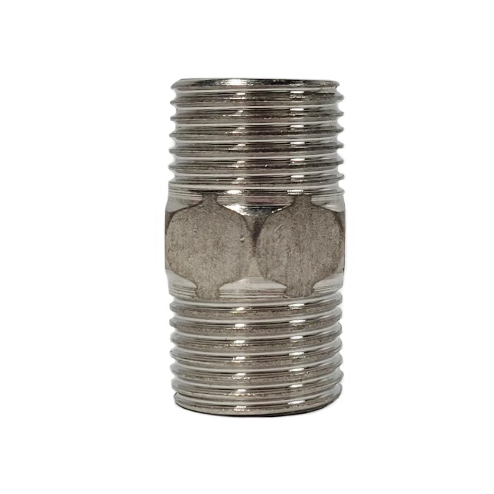 AMAN STAINLESS STEEL NIPPLE 1/2