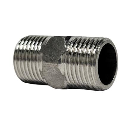 AMAN STAINLESS STEEL NIPPLE 1/2" VIP-SNP-1/2