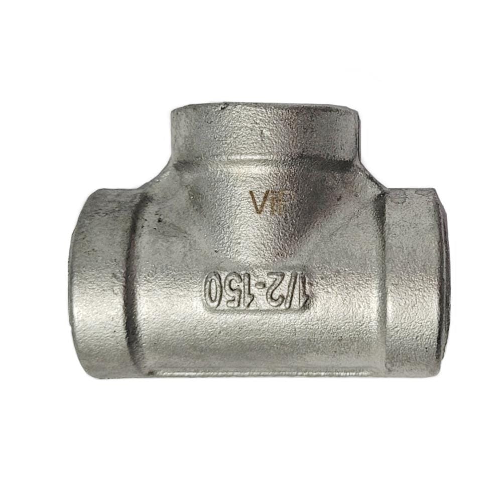 AMAN STAINLESS STEEL TEE 1/2" VIP-STE-1/2