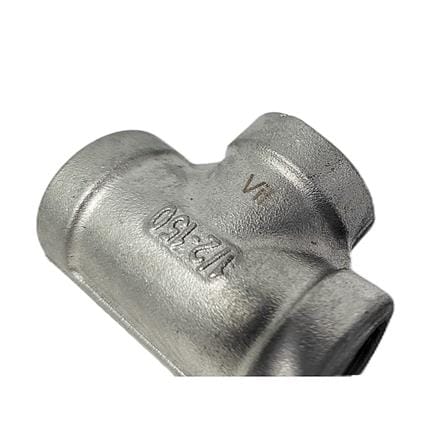 AMAN STAINLESS STEEL TEE 1/2" VIP-STE-1/2
