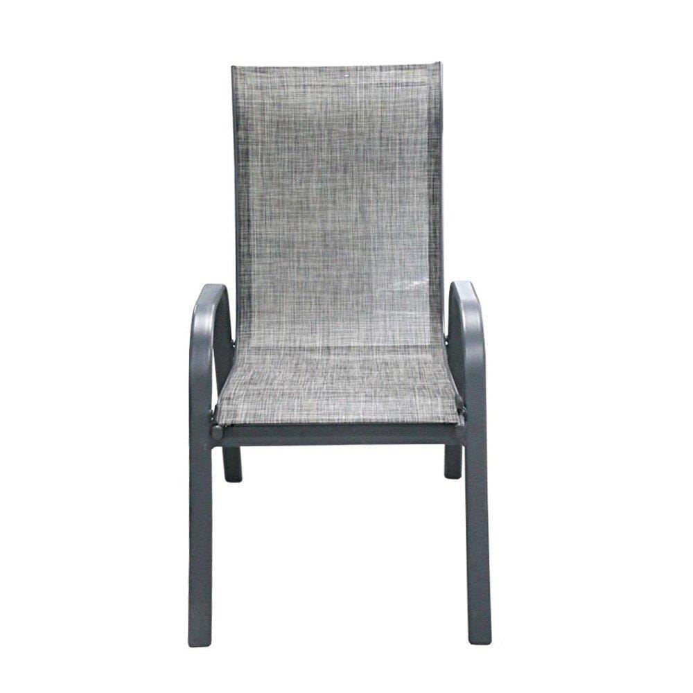 HOMEPRO SPRING CHAIR TEXTILENE INDOOR & OUTDOOR PHGF-GR001 W58XL68XH96 CM CHARCOAL GREY