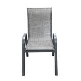 HOMEPRO SPRING CHAIR TEXTILENE INDOOR & OUTDOOR PHGF-GR001 W58XL68XH96 CM CHARCOAL GREY
