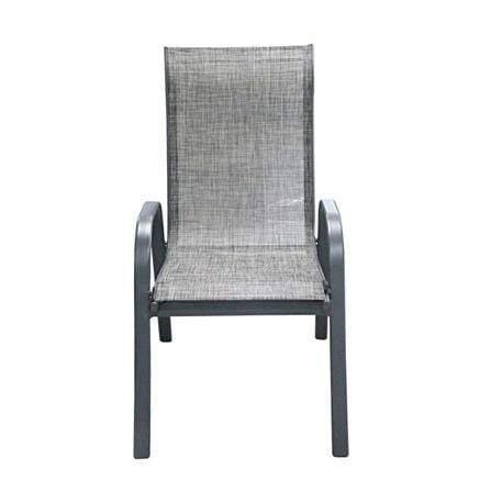 HOMEPRO SPRING CHAIR TEXTILENE INDOOR & OUTDOOR PHGF-GR001 W58XL68XH96 CM CHARCOAL GREY