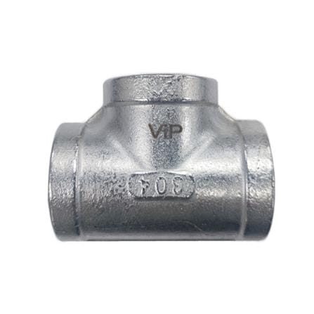 AMAN STAINLESS STEEL TEE 1" VIP-STE-1