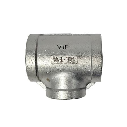 AMAN STAINLESS STEEL RED TEE 1 x 3/4" VIP - STR-1 x 3/4"