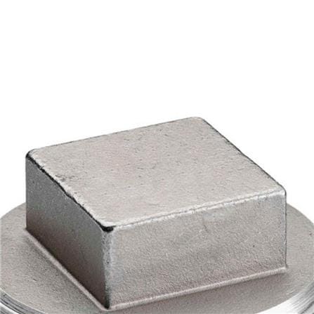 AMAN STAINLESS STEEL SQUARE PLUG 1/2" VIP-SPL-1/2