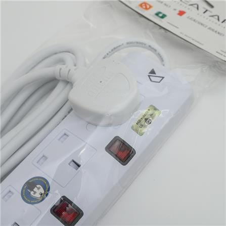 4G3M TRAILING SOCKET WITH NEON Z514N-3M ZEATAR