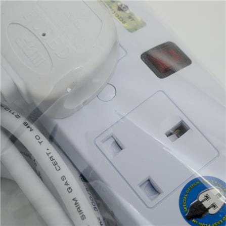 5G3M TRAILING SOCKET WITH NEON Z515N-3M ZEATAR