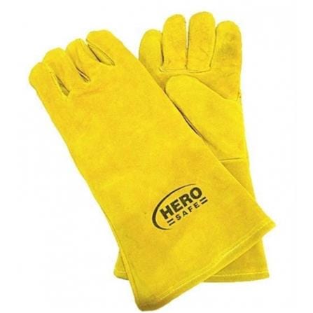 HEROSAFE WELDING GLOVE WITH KEVLAR THREAD 13.5"