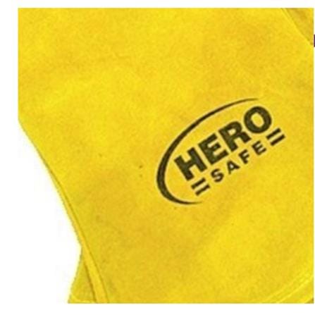 HEROSAFE WELDING GLOVE WITH KEVLAR THREAD 13.5"