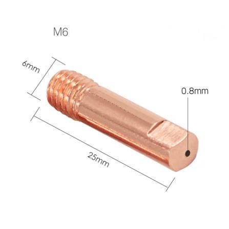 FOX CONTACT TIP MB15 0.8MM BAG SEALER