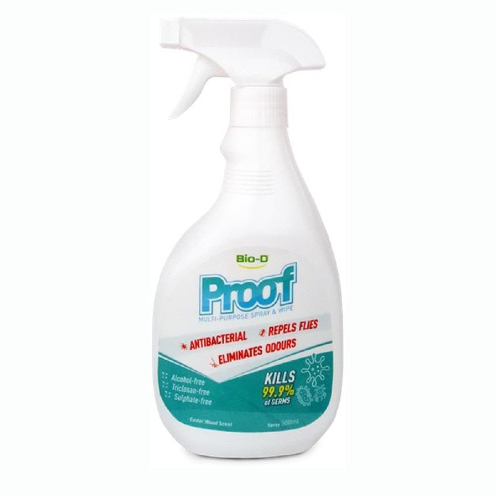 BIO-D MULTIPURPOSE SPRAY&WIPE 500ML CEDARWOOD