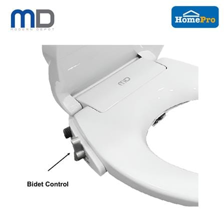 MD AUTOMATIC TOILET SEAT S-LUX WHITE