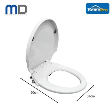 MD AUTOMATIC TOILET SEAT S-LUX WHITE