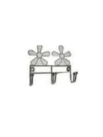 HOOK RACK HP-016 3-HOOK 23.5CM