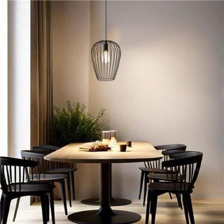 EGLO CHANDELIER NEWTOWN 49477 BLACK