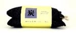 HOME+ BAMMBOO CHARCOAL SACHET WITH STRING 80G X 2 DARK GREY