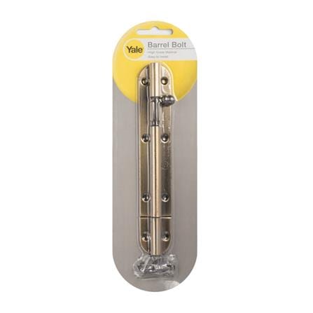 YALE 6" BOLT BA-90706ABP1 ANTIQUE BRASS